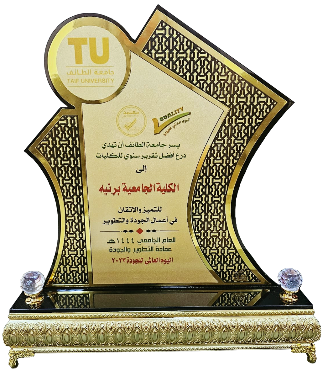 The university president honors the Ranyah University College in the International Day of Quality