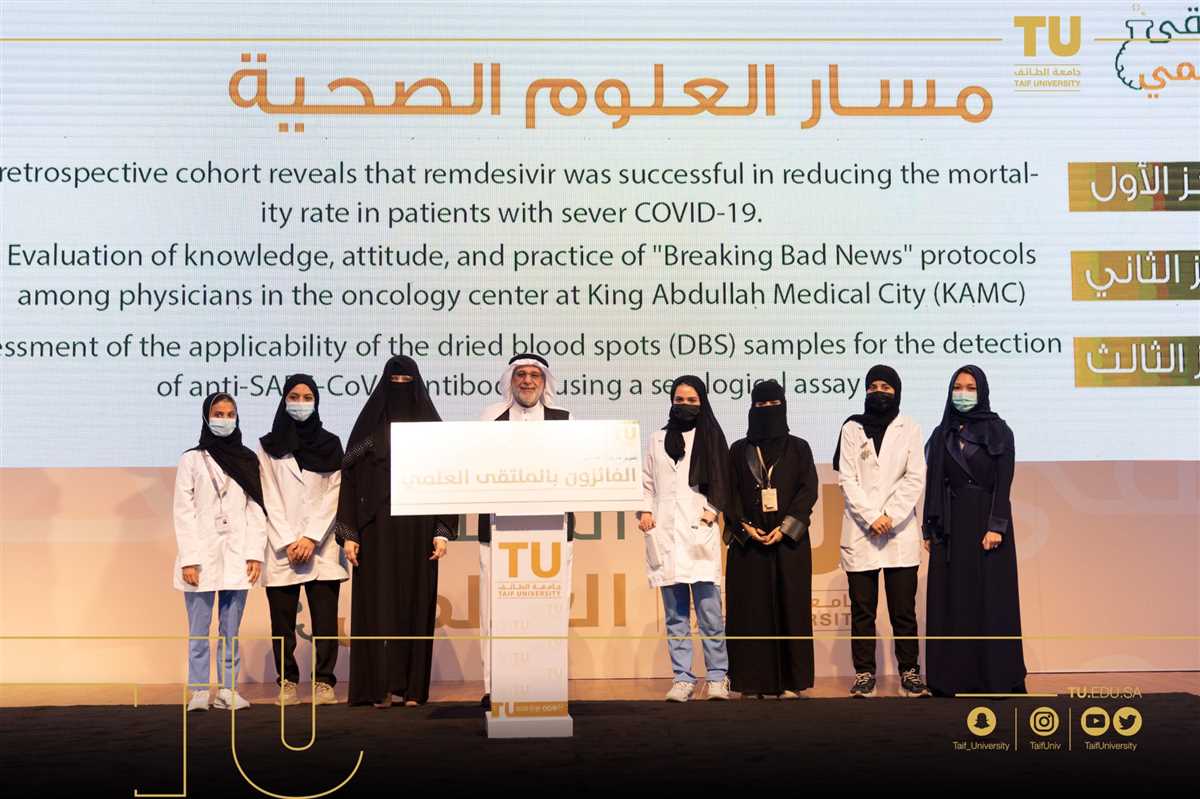 Sٍtudents of the College of Medicine won many awards at the Scientific Students' Forum of the university