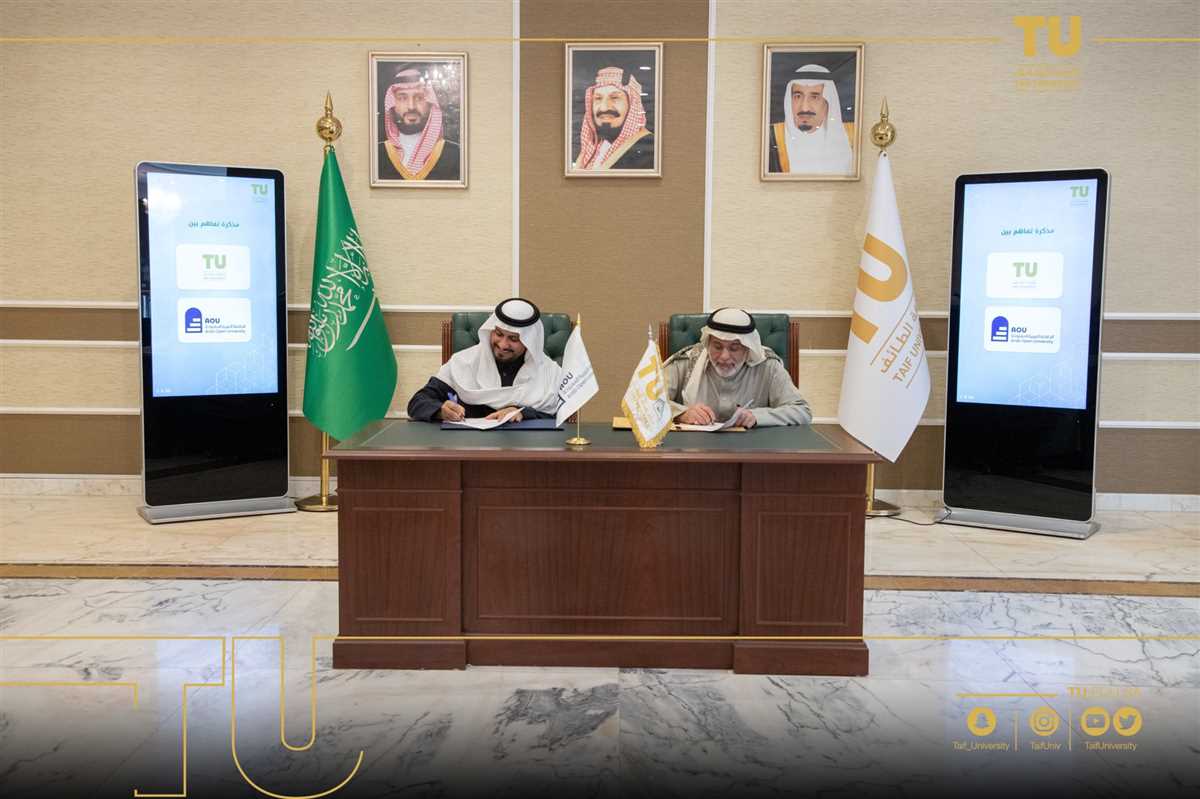 جامعة الطائف توقع "مذكرة تفاهم" مع الجامعة العربية المفتوحة
