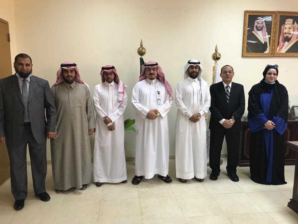 The Visit of the Guidance Department at Taif University  