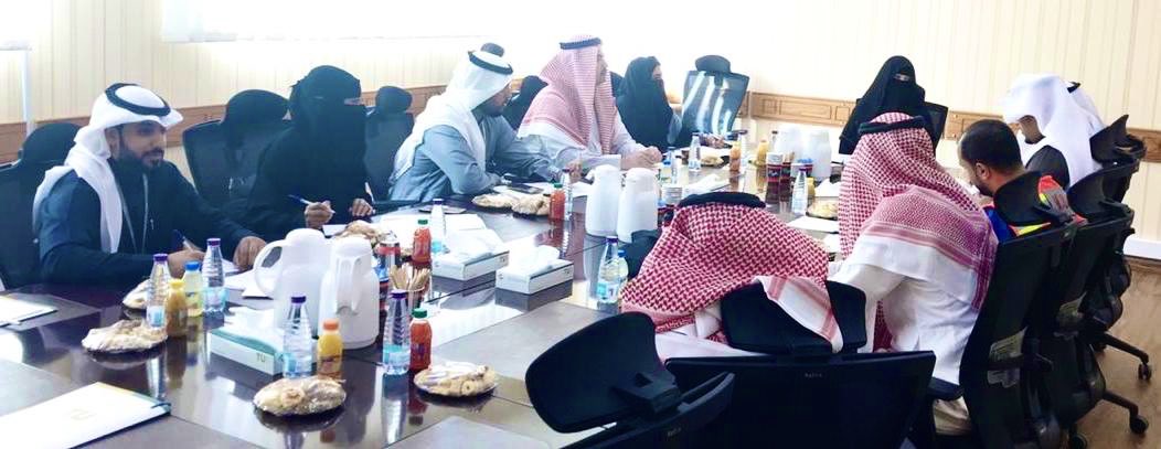 Coordination meeting for cooperation agreement between Taif university and the Saudi red crescent authority