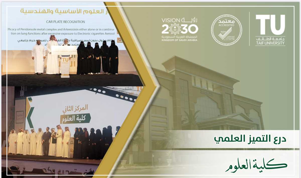 The College of Science won the second scientific prize in the Scientific Forum