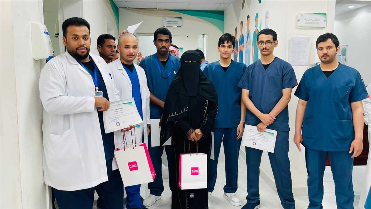 The trainees of the science and Food Program participate Rania hospital in its activities